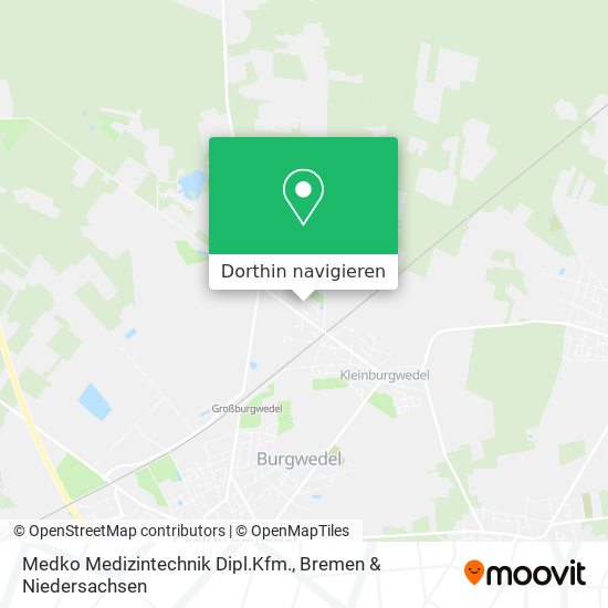 Medko Medizintechnik Dipl.Kfm. Karte