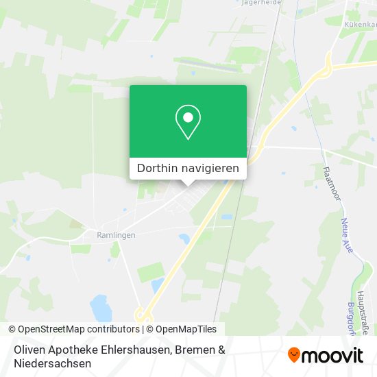 Oliven Apotheke Ehlershausen Karte