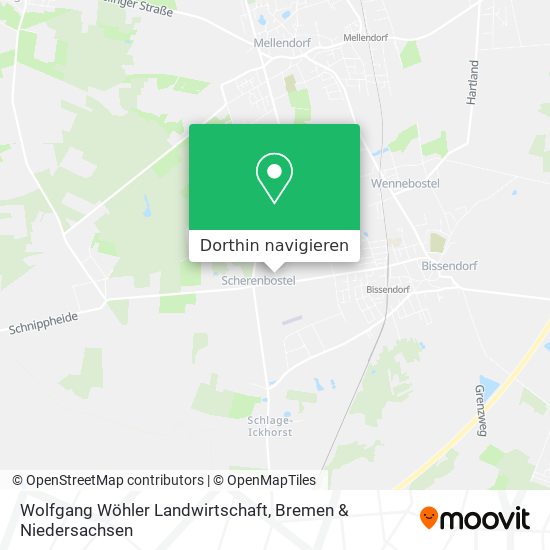 Wolfgang Wöhler Landwirtschaft Karte