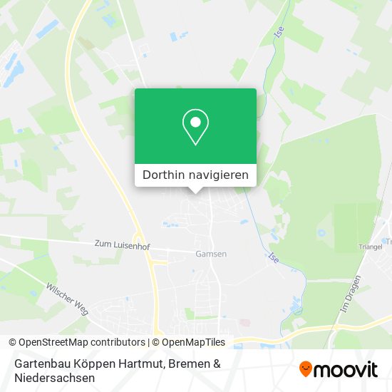 Gartenbau Köppen Hartmut Karte