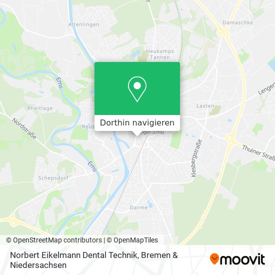 Norbert Eikelmann Dental Technik Karte