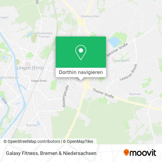 Galaxy Fitness Karte
