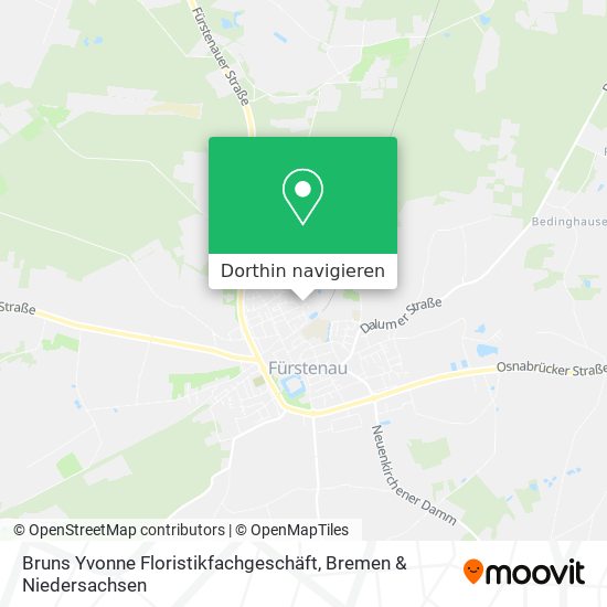 Bruns Yvonne Floristikfachgeschäft Karte