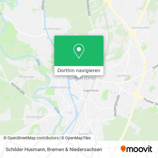 Schilder Husmann Karte