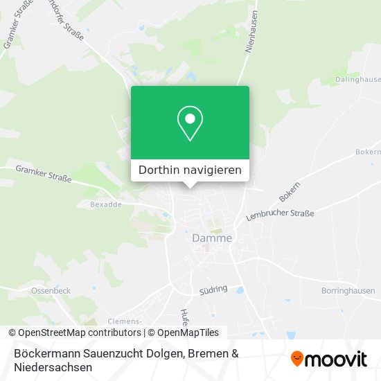 Böckermann Sauenzucht Dolgen Karte