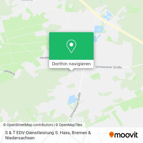 S & T EDV-Dienstleistung S. Hass Karte