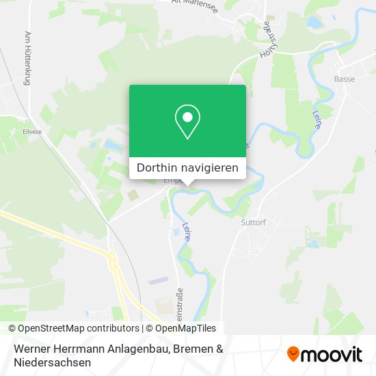 Werner Herrmann Anlagenbau Karte