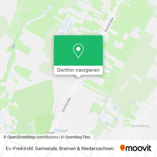 Ev.-Freikirchl. Gemeinde Karte