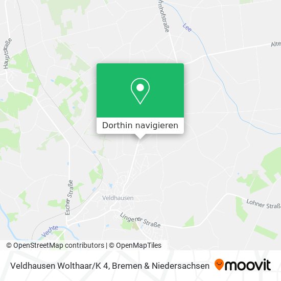 Veldhausen Wolthaar/K 4 Karte