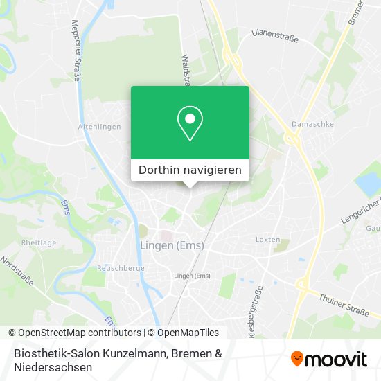 Biosthetik-Salon Kunzelmann Karte