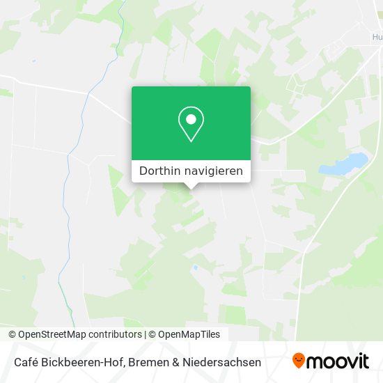 Café Bickbeeren-Hof Karte