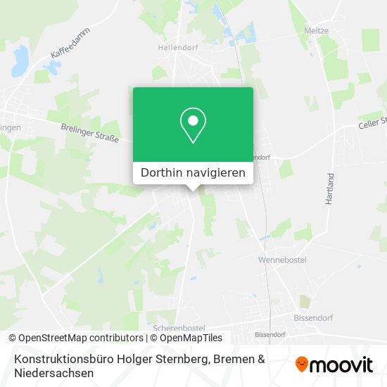 Konstruktionsbüro Holger Sternberg Karte