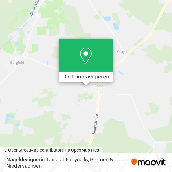 Nageldesignerin Tanja at Fairynails Karte