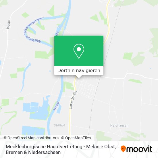 Mecklenburgische Hauptvertretung - Melanie Obst Karte