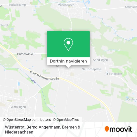 Wüstenrot, Bernd Angermann Karte