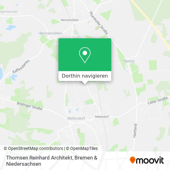 Thomsen Reinhard Architekt Karte