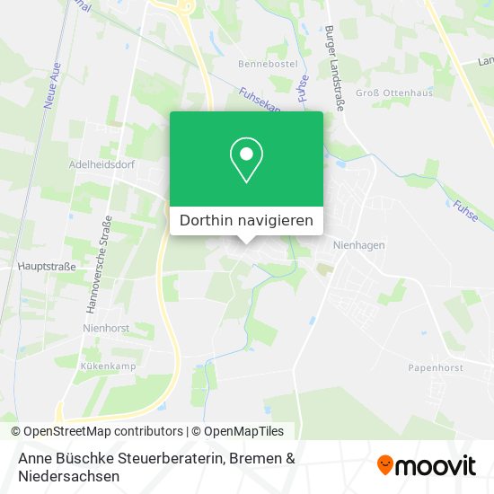 Anne Büschke Steuerberaterin Karte