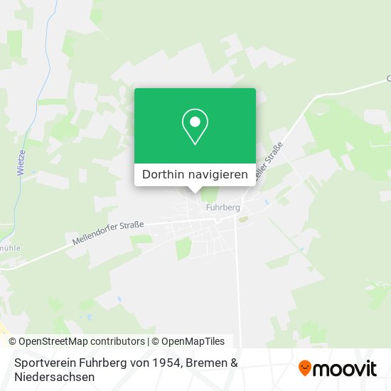 Sportverein Fuhrberg von 1954 Karte