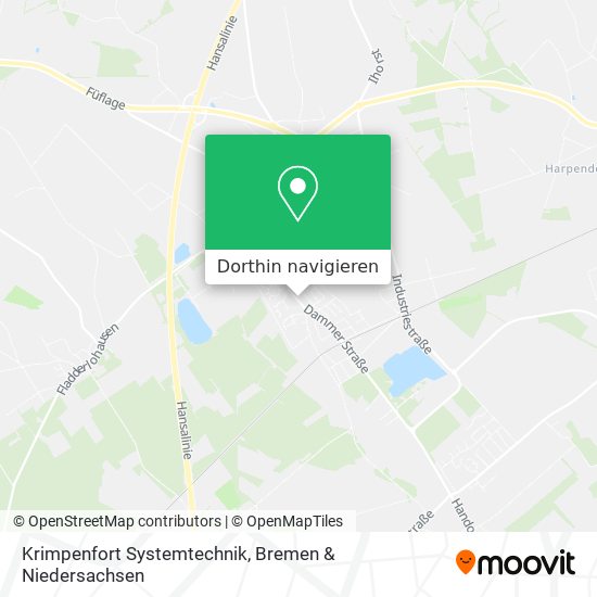 Krimpenfort Systemtechnik Karte