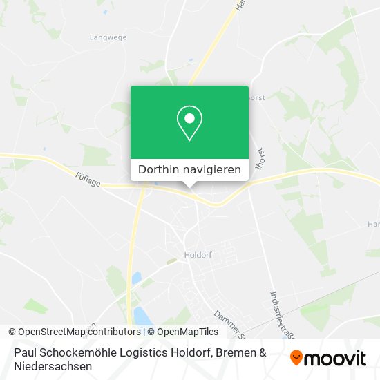 Paul Schockemöhle Logistics Holdorf Karte