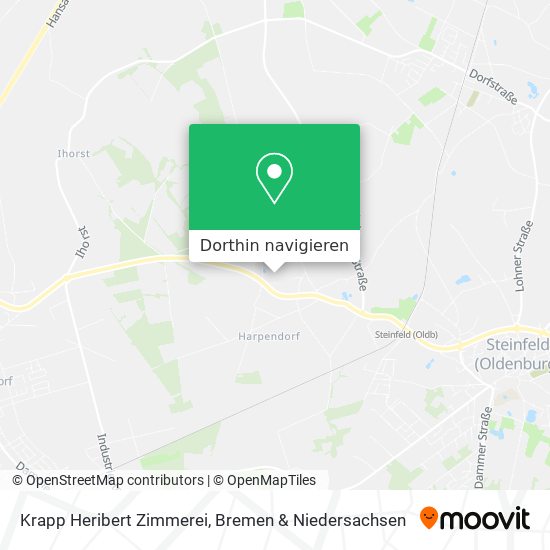 Krapp Heribert Zimmerei Karte
