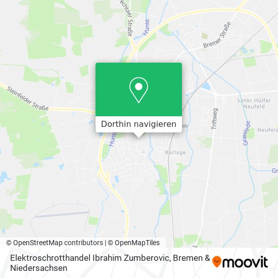 Elektroschrotthandel Ibrahim Zumberovic Karte