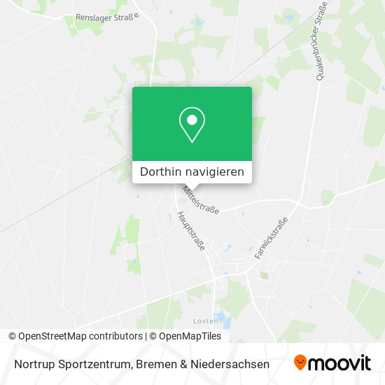 Nortrup Sportzentrum Karte
