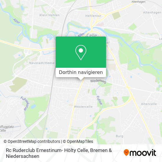 Rc Ruderclub Ernestinum- Hölty Celle Karte