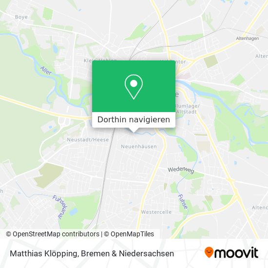 Matthias Klöpping Karte