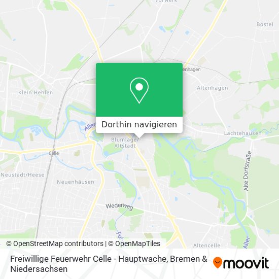 Freiwillige Feuerwehr Celle - Hauptwache Karte