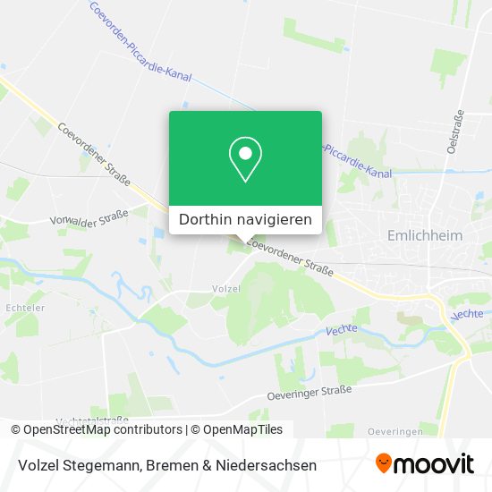 Volzel Stegemann Karte