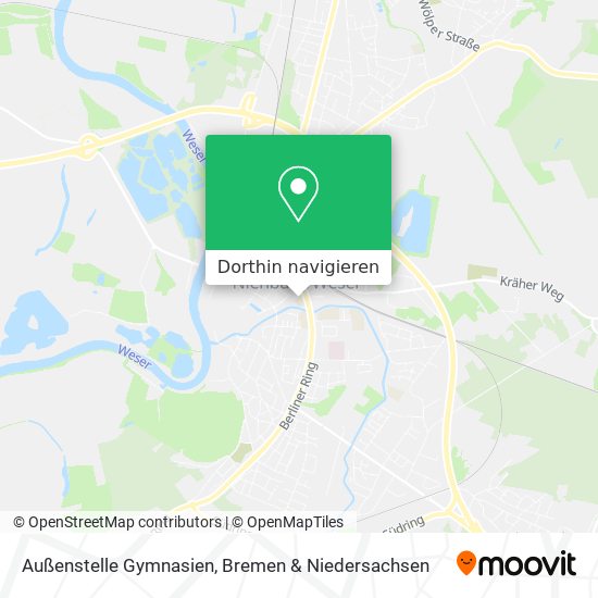 Außenstelle Gymnasien Karte