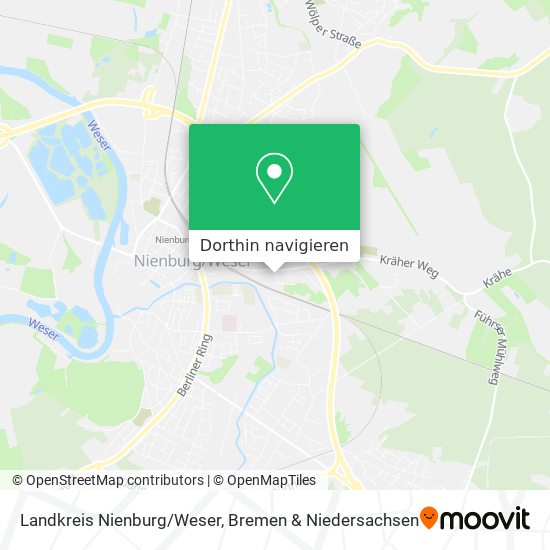 Landkreis Nienburg/Weser Karte