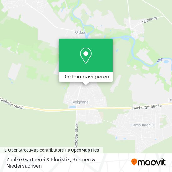 Zühlke Gärtnerei & Floristik Karte