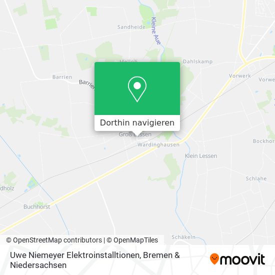 Uwe Niemeyer Elektroinstalltionen Karte