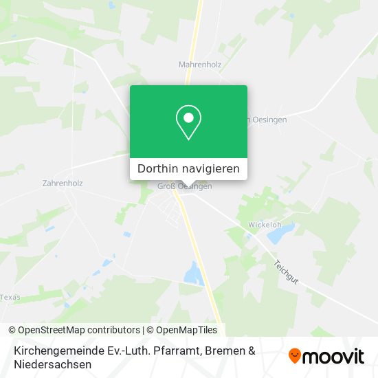 Kirchengemeinde Ev.-Luth. Pfarramt Karte