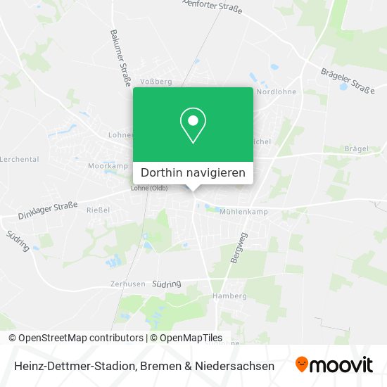 Heinz-Dettmer-Stadion Karte