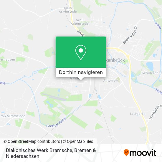 Diakonisches Werk Bramsche Karte