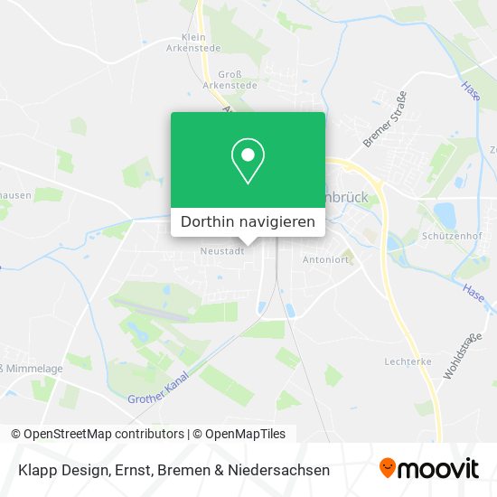Klapp Design, Ernst Karte