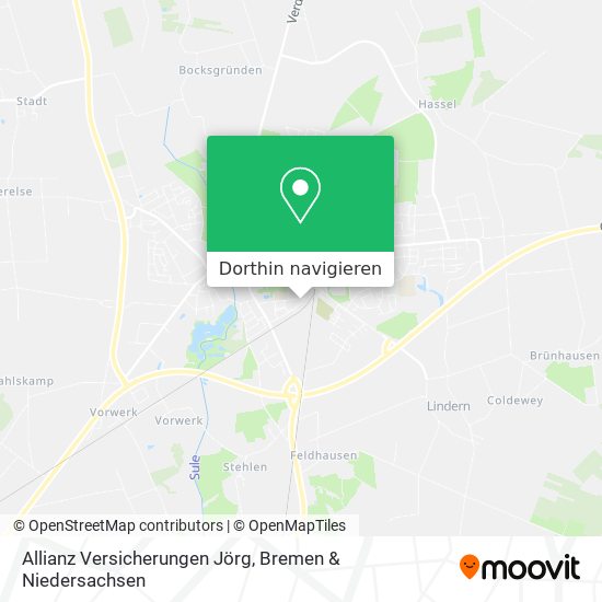 Allianz Versicherungen Jörg Karte