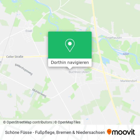 Schöne Füsse - Fußpflege Karte