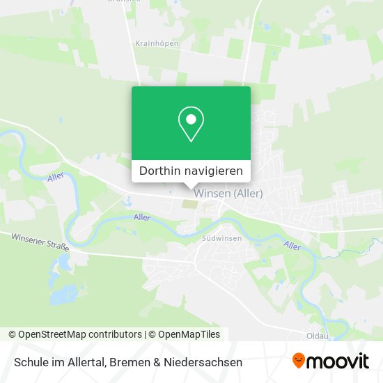 Schule im Allertal Karte