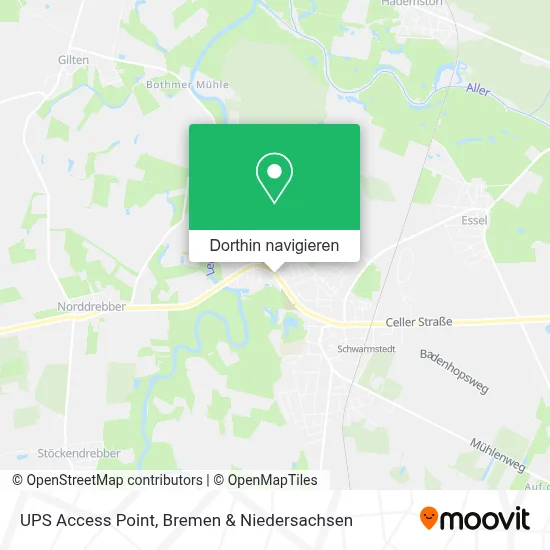 UPS Access Point Karte