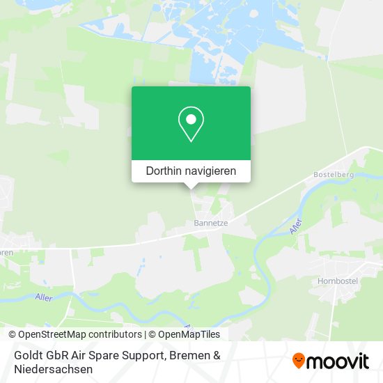Goldt GbR Air Spare Support Karte