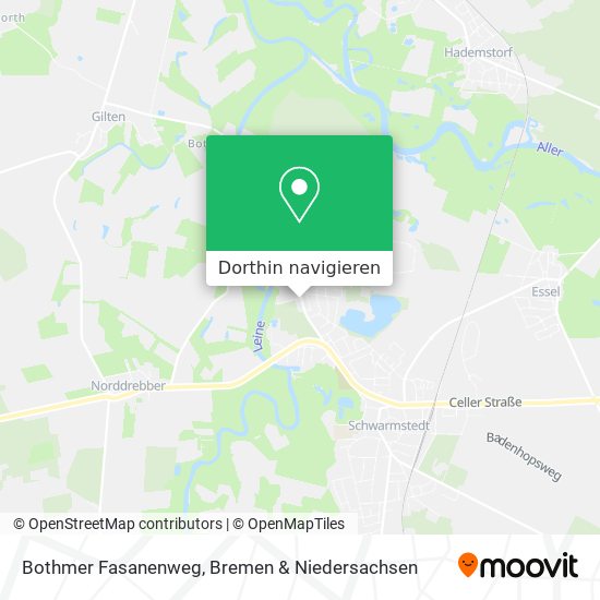 Bothmer Fasanenweg Karte