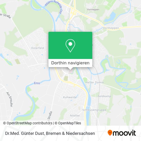 Dr.Med. Günter Dust Karte