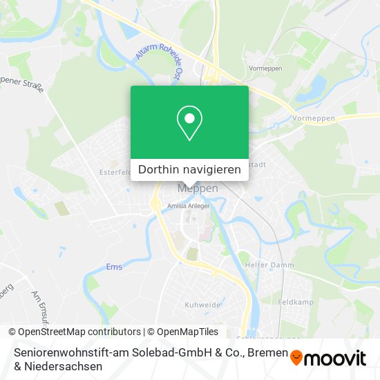 Seniorenwohnstift-am Solebad-GmbH & Co. Karte