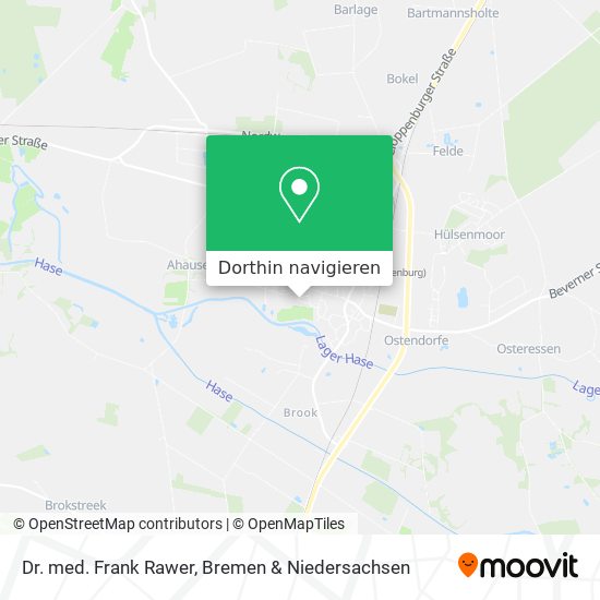 Dr. med. Frank Rawer Karte