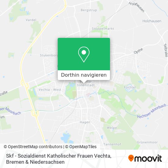 Skf - Sozialdienst Katholischer Frauen Vechta Karte