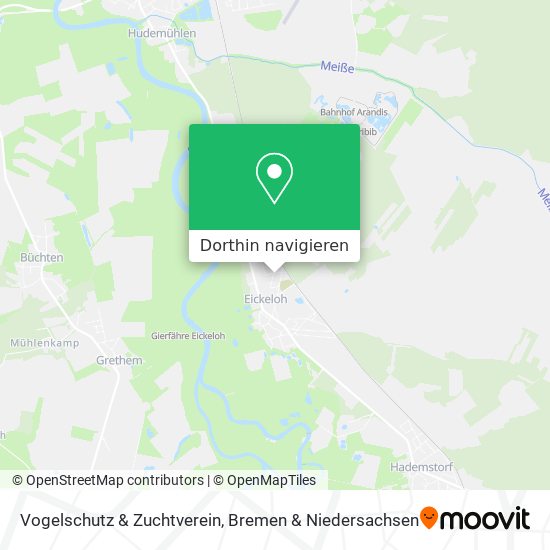 Vogelschutz & Zuchtverein Karte